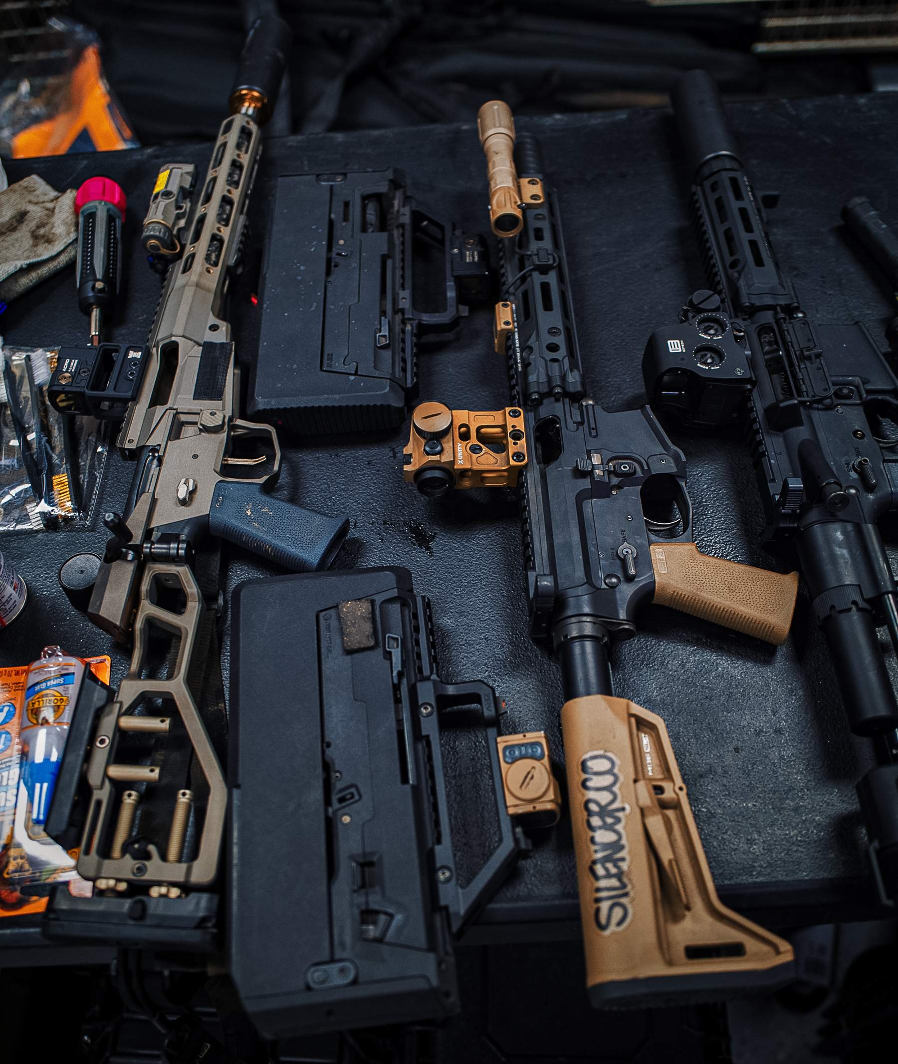 more guns