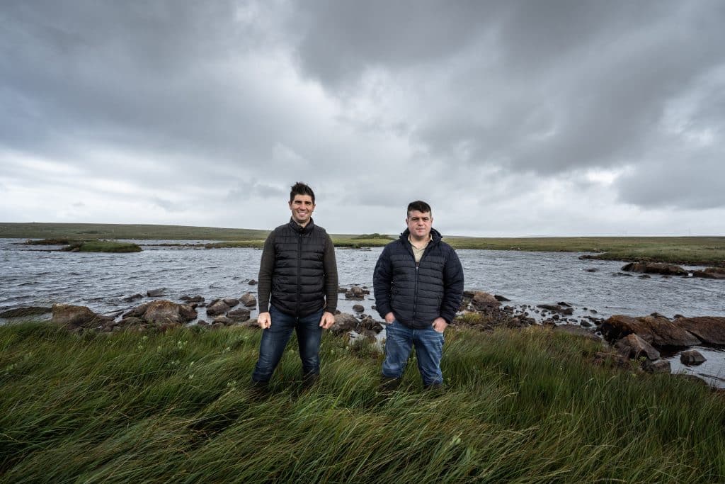 Ó Griallais brothers Pádraic and Jimín