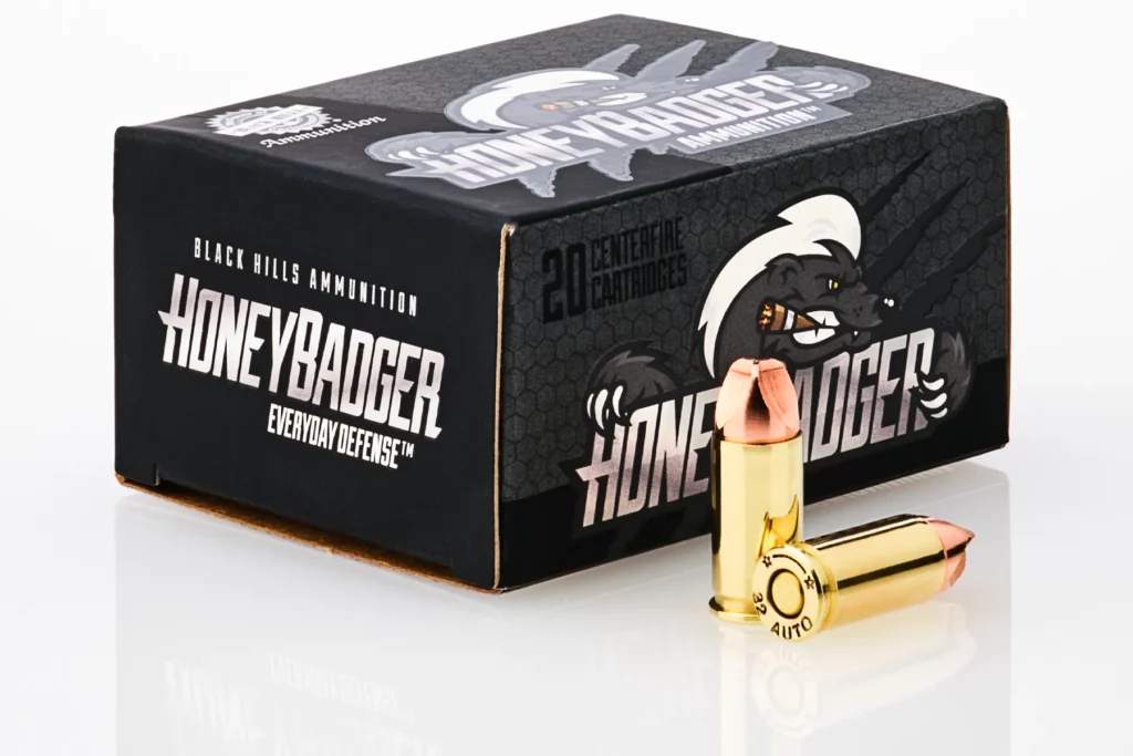 black hills ammunition .32 Automatic 50 Gr. HoneyBadger shot show 2025