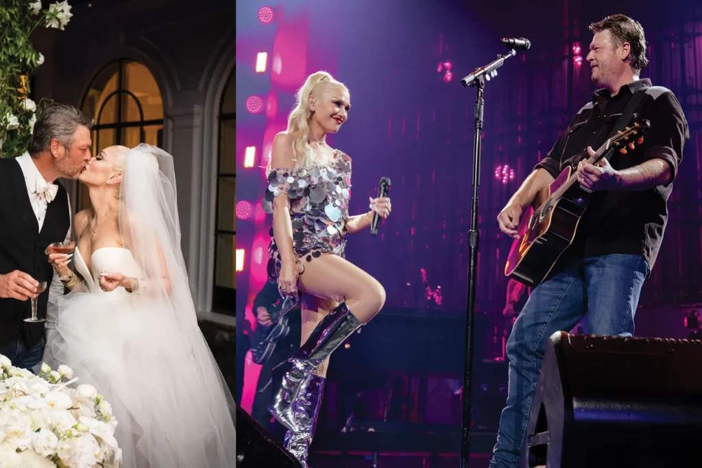 blake shelton and gwen stefani