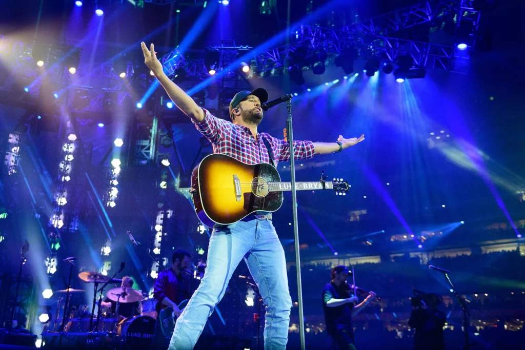 luke bryan at The Houston Livestock Show & Rodeo