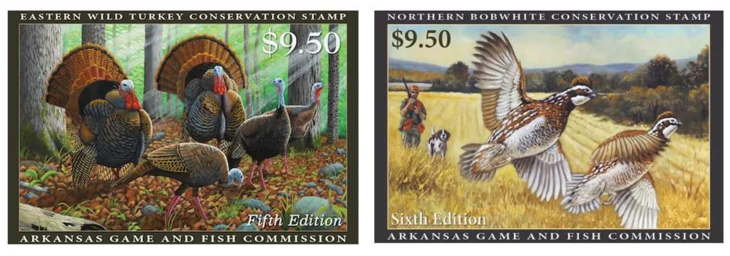 Arkansas Unveils Quail & Turkey Stamp