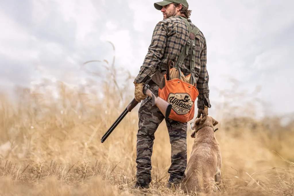 upland bird hunting with a retriever
