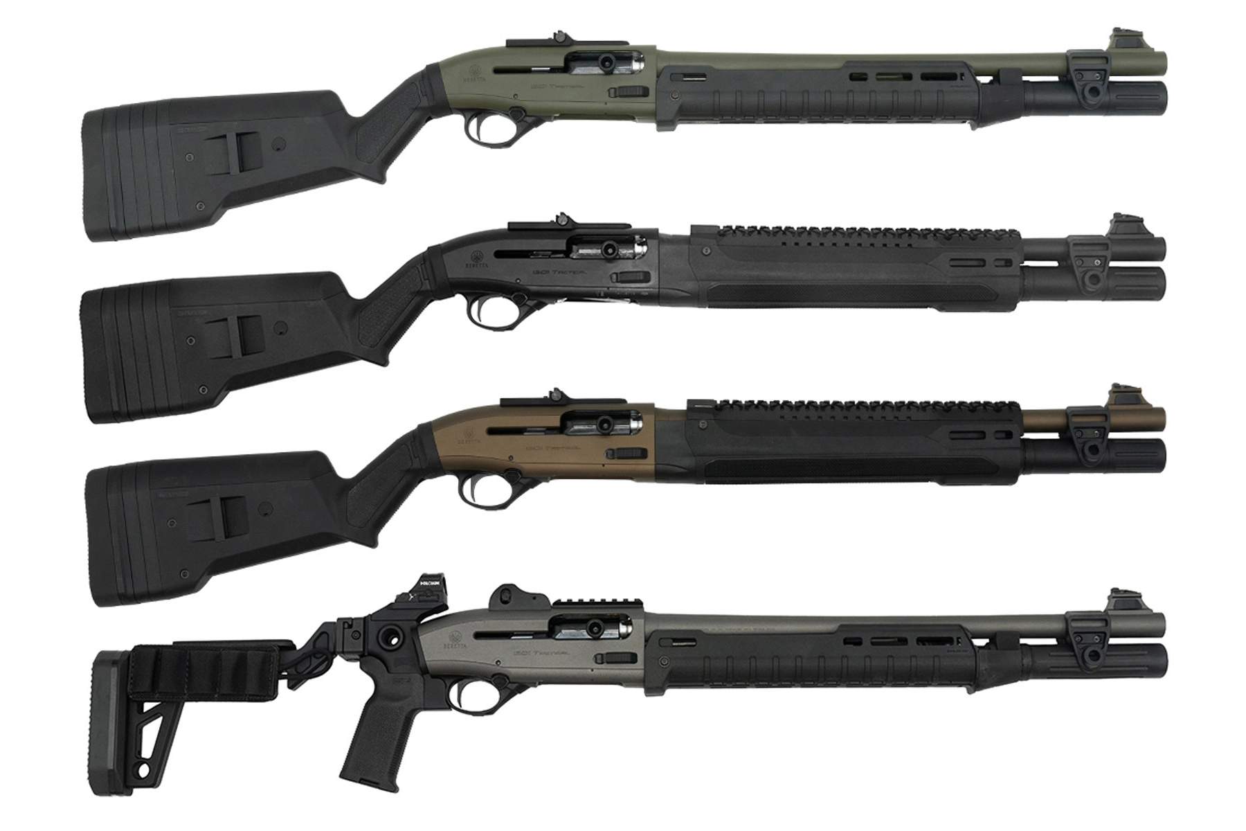 Langdon Tactical Berette 1301 with stock and forend options.
