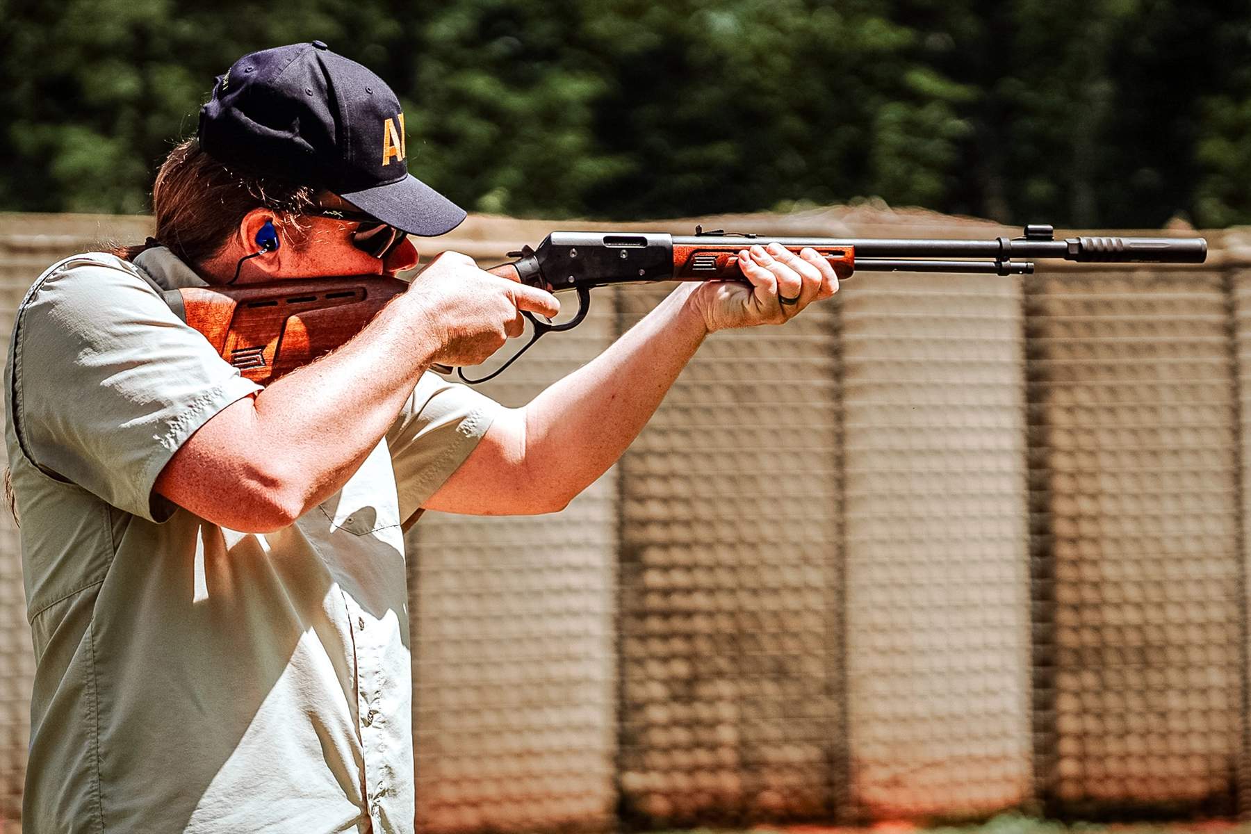 Savage Revel DLX in action at the range