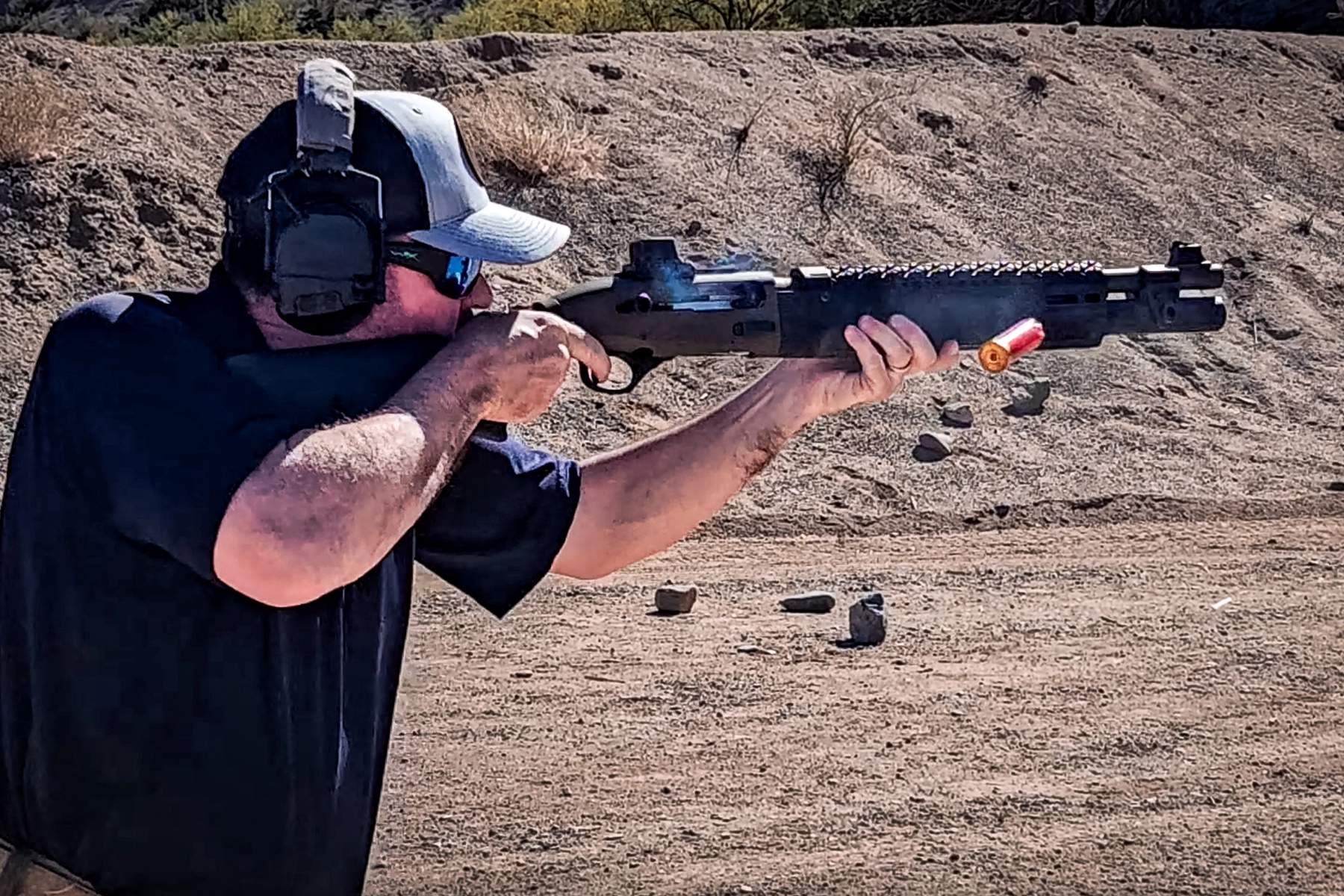 Langdon Tactical Berette 1301 on the range