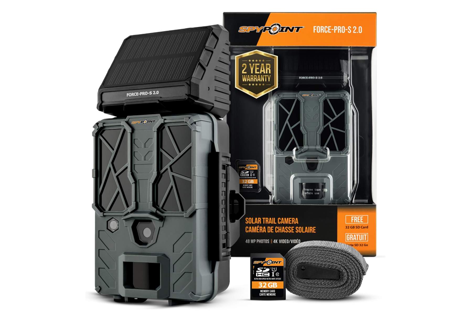 Spypoint FORCE Pro S 2.0 Non-Cellular Trail Camera