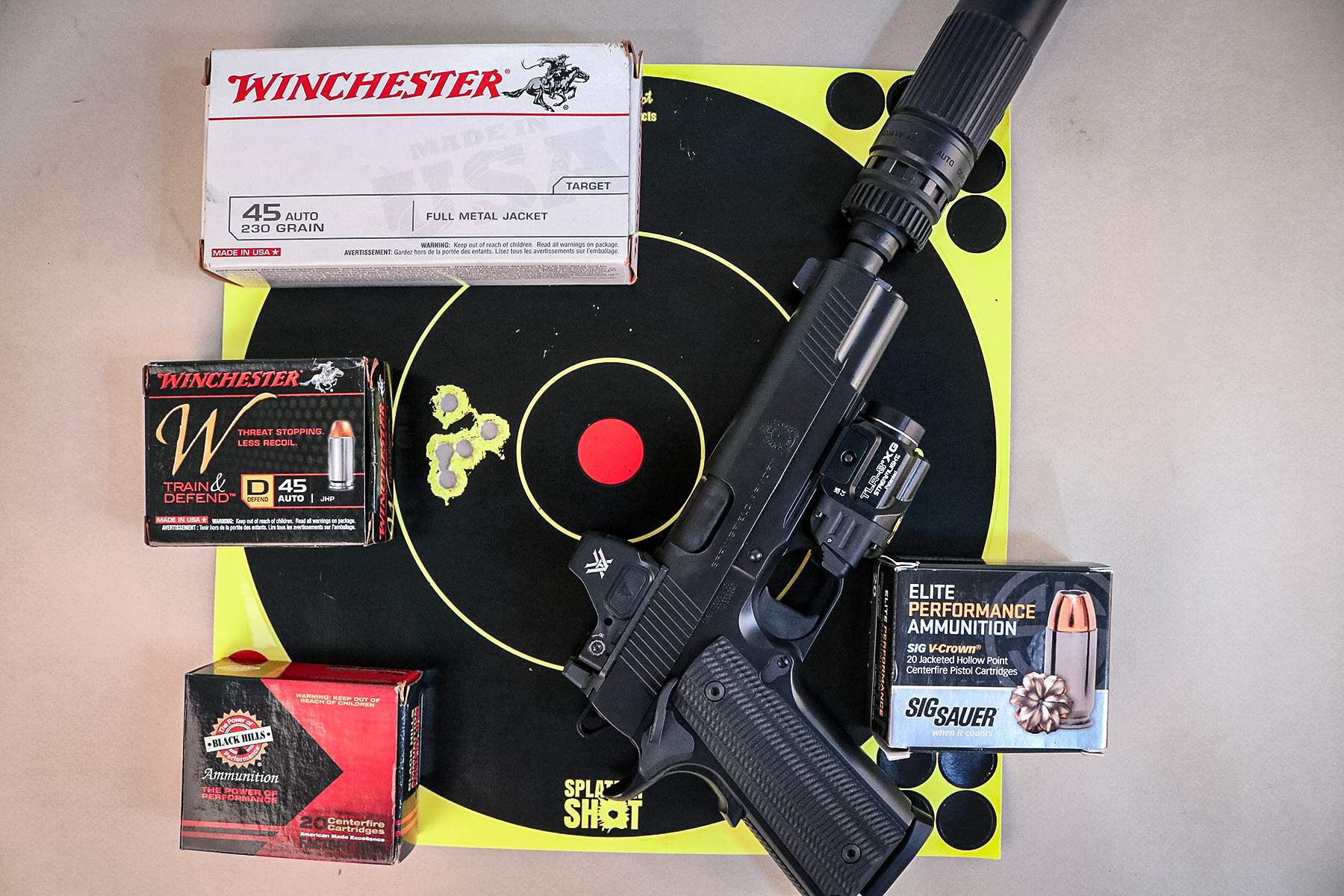 Springfield Operator and the dead air mojave 45 suppressor