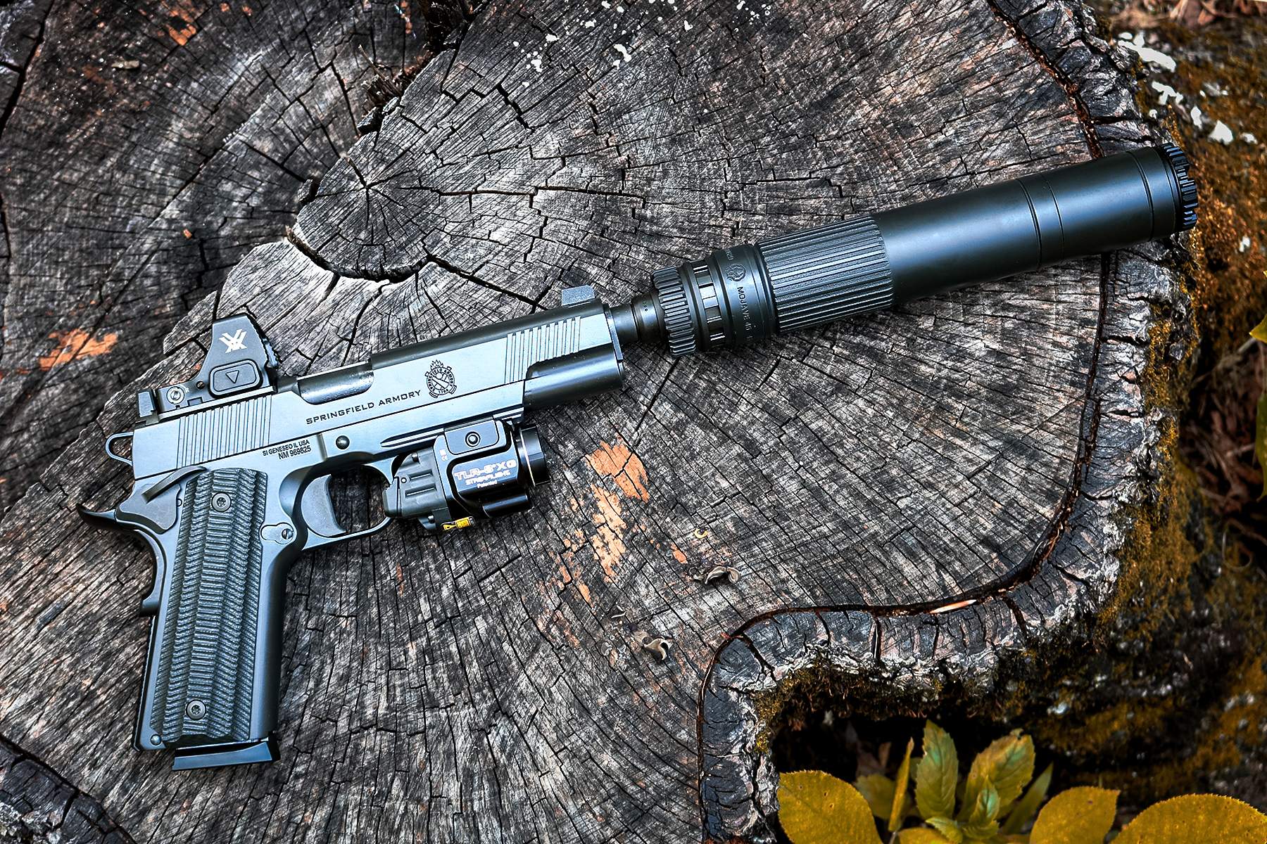 Springfield Operator and the dead air mojave 45 suppressor