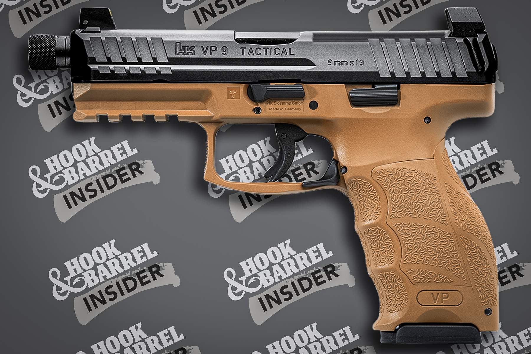 Heckler & Koch VP9 Tactical 9mm 4.70-inch FDE 