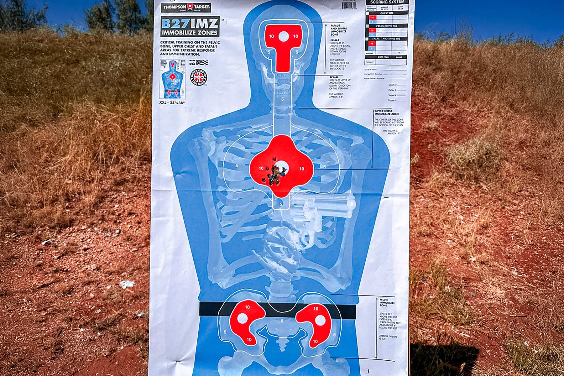 silhouette target