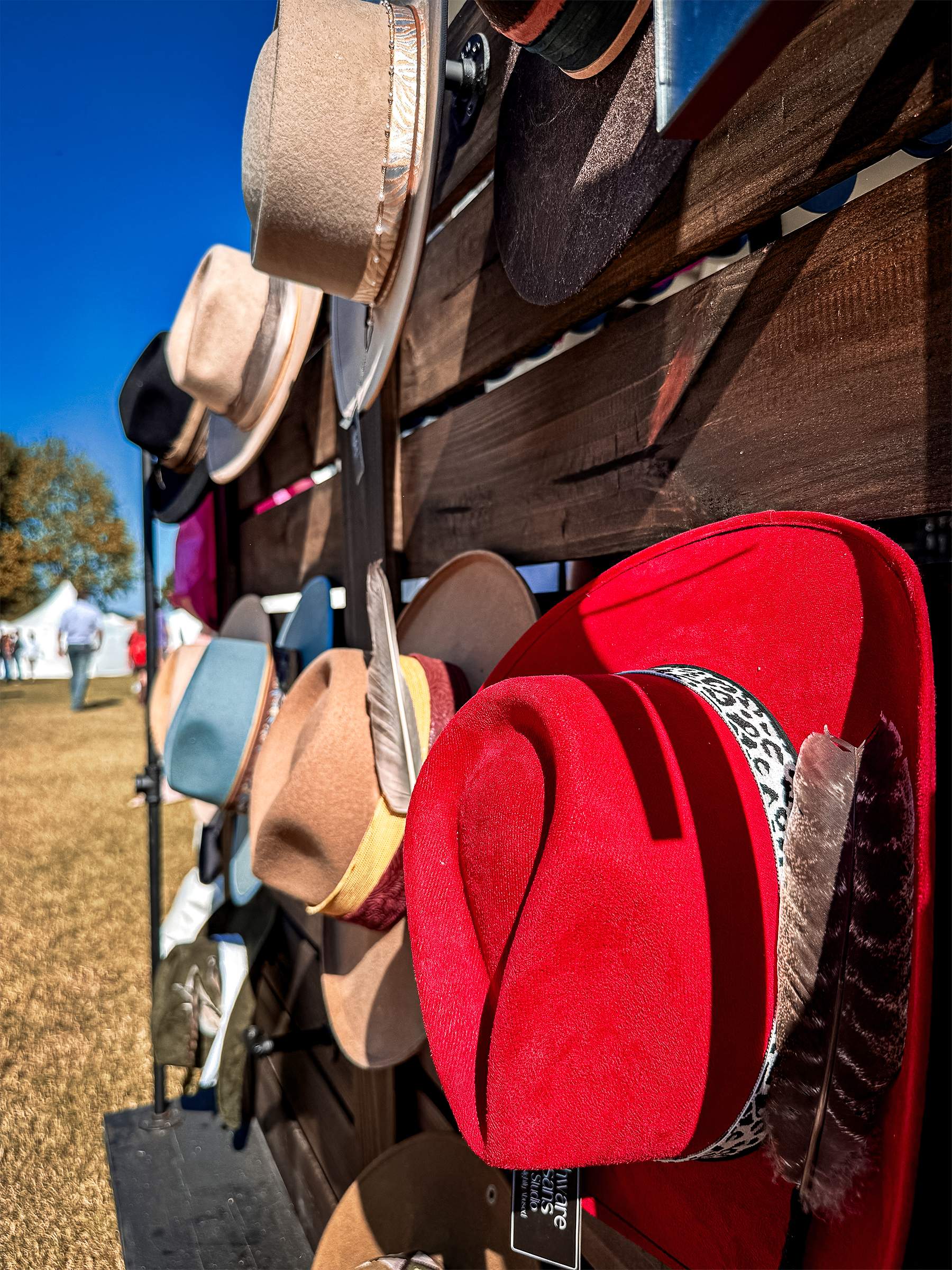 western hat vendor