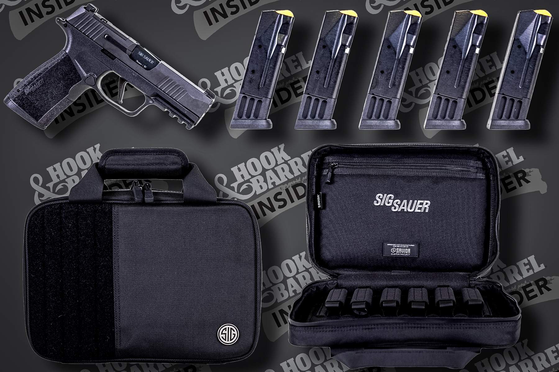 Sig Sauer P365 TACPRO X-Series 3.7-inch 9mm Pistol w/ (5) 10-Round Mags and Savior Bag 