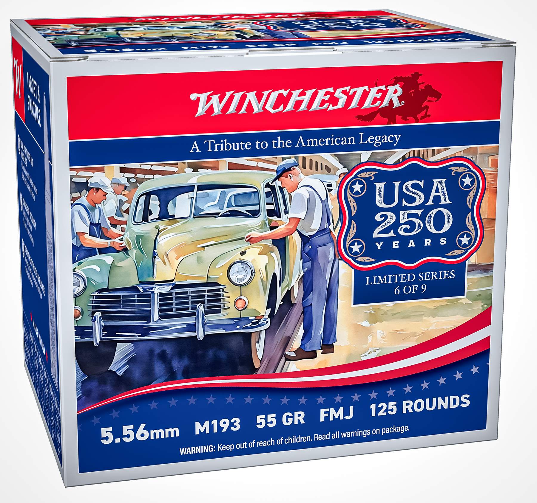 winchester Commemorative USA 250th Anniversary Ammunition Series