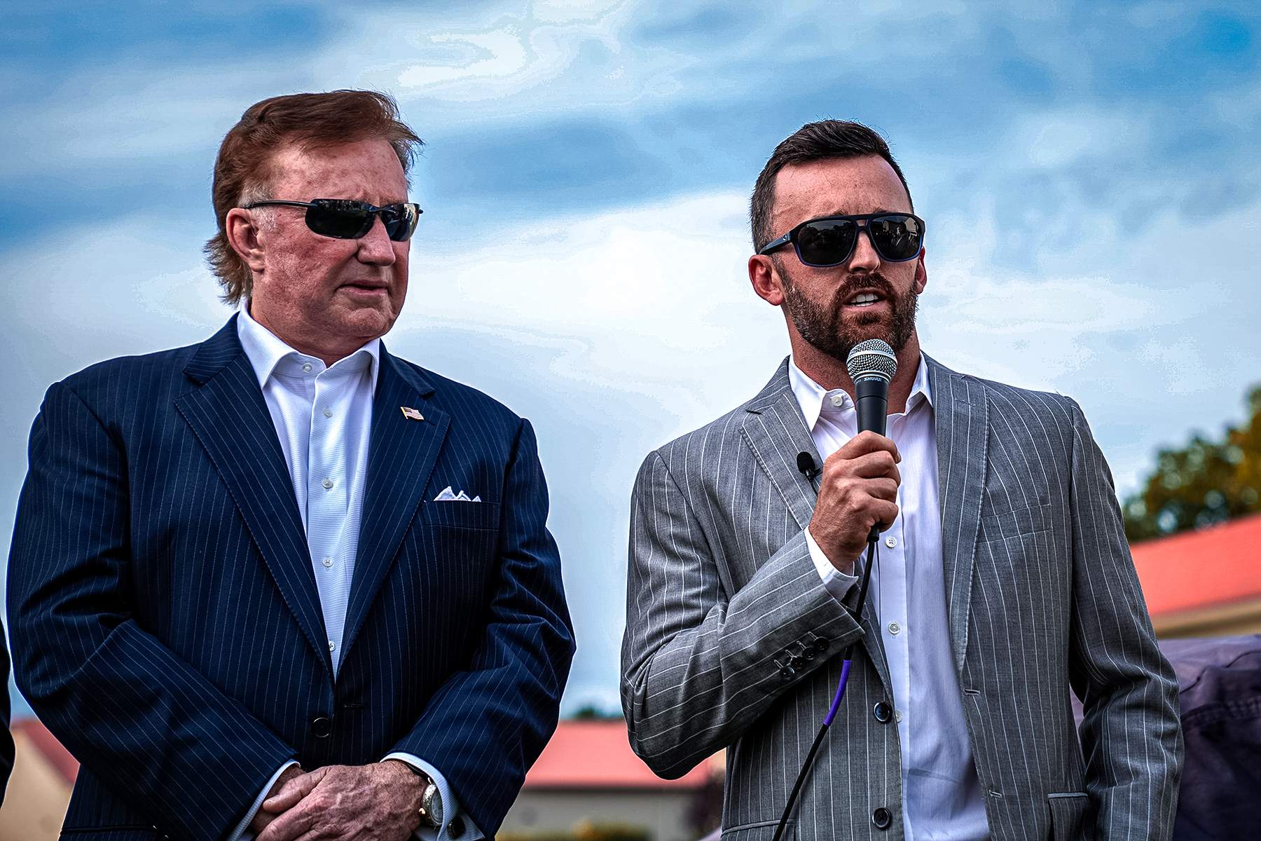 Austin Dillon and Richard Childress
