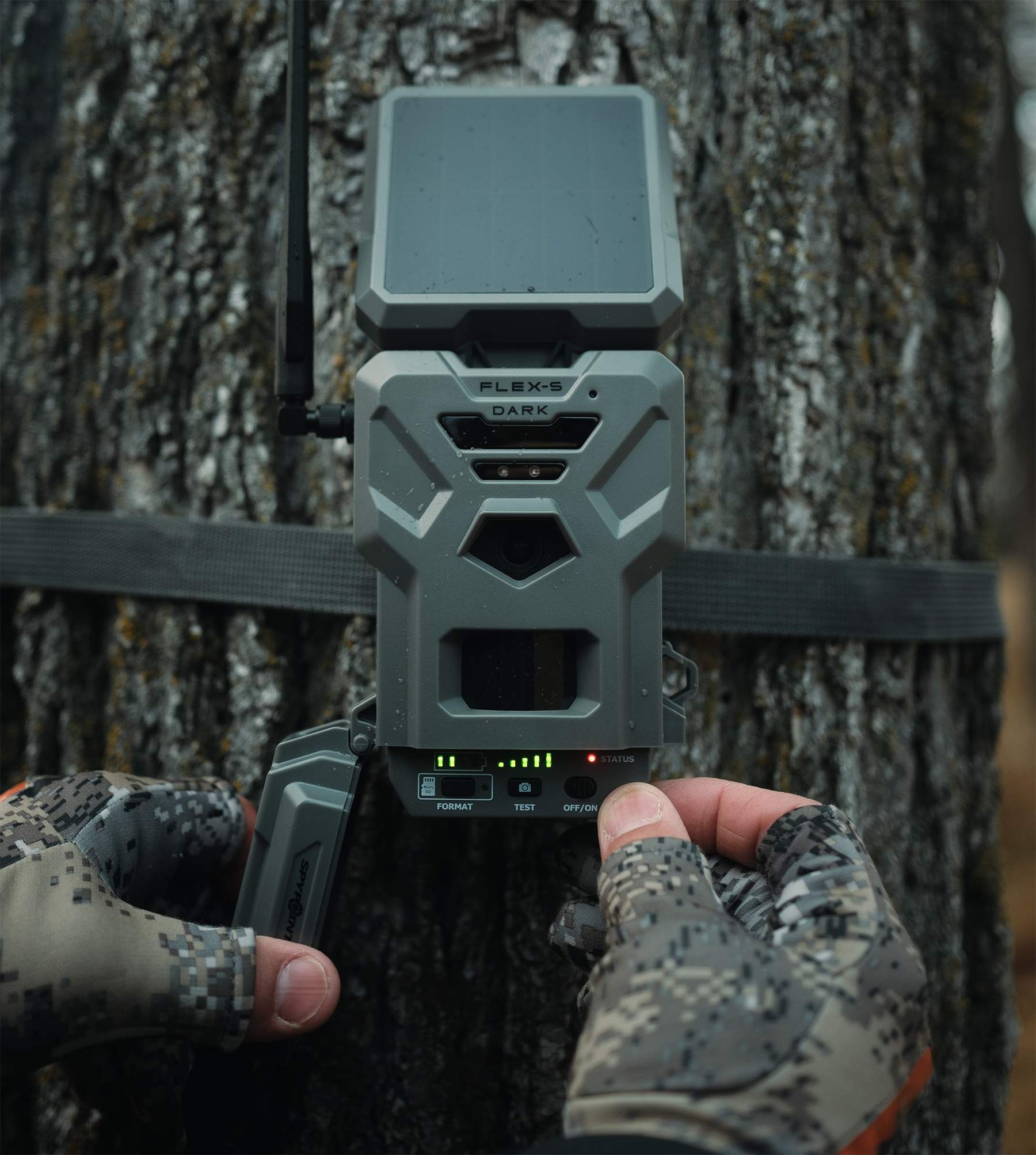 spypoint flex s dark trail camera
