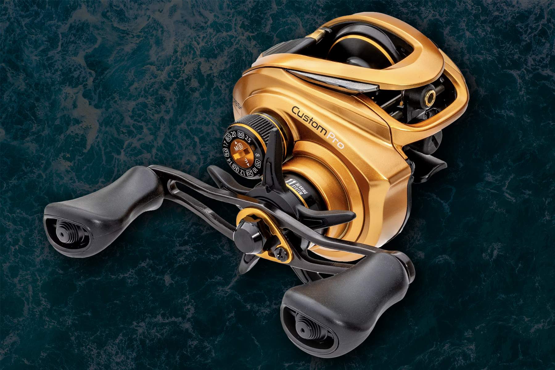 Lew's Custom Pro Baitcaster reel