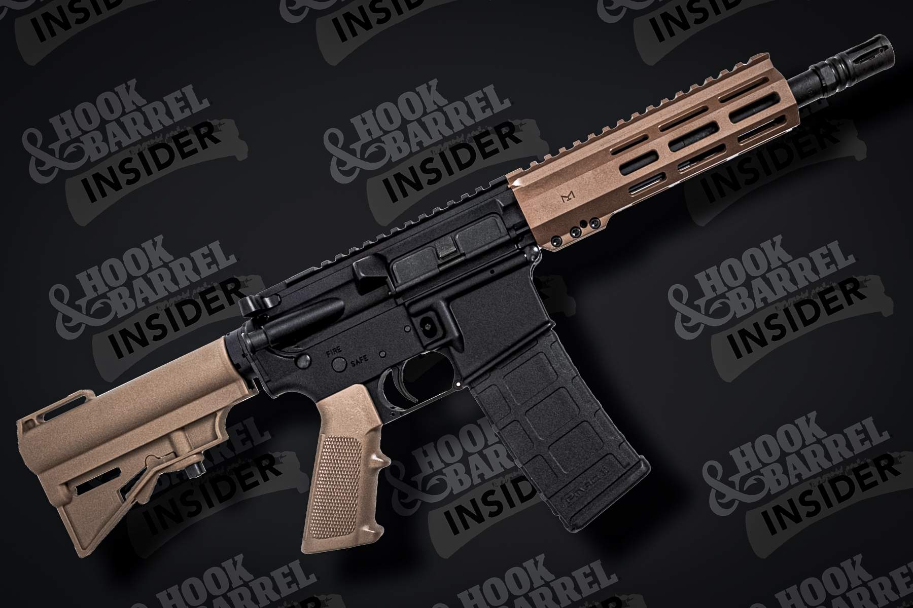 PSA 300 BLK Lightweight Hex M-Lok Classic Stealth HAR-15 Pistol