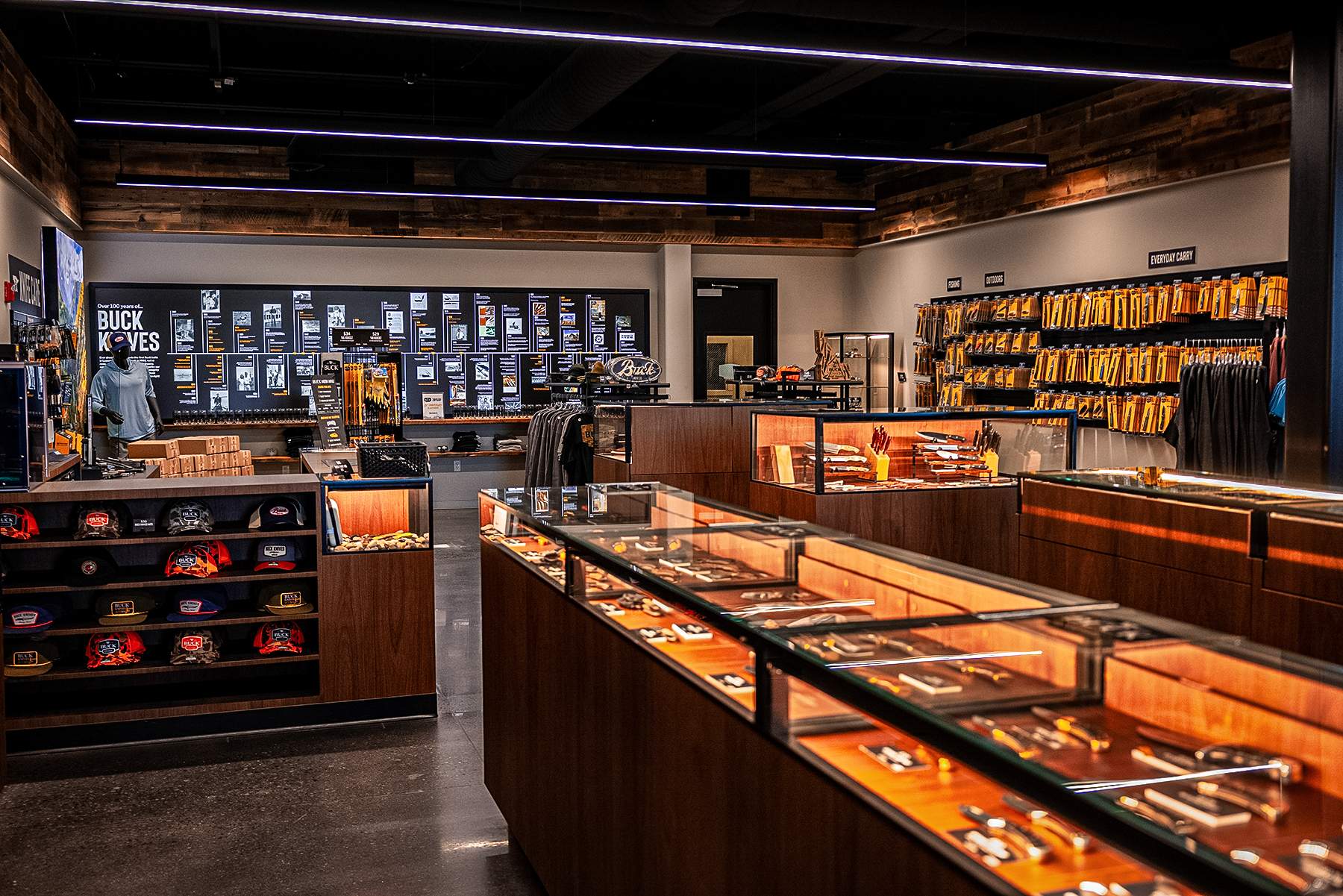 buck knives hq showroom
