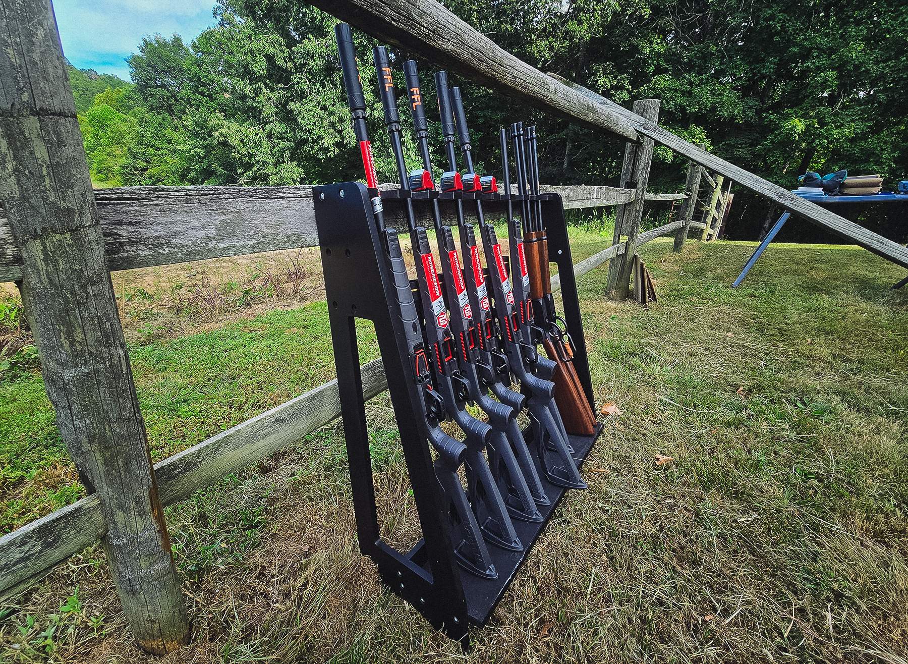 the rifle rack