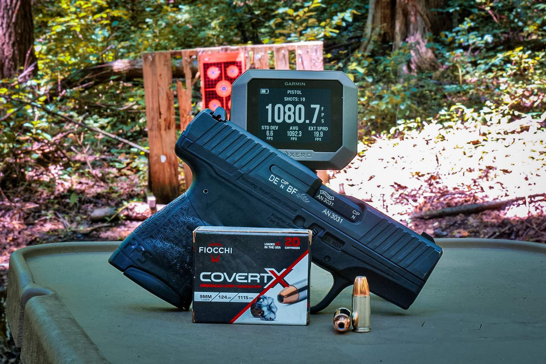 Fiocchi Covert X ammo with w Walther PPS M2