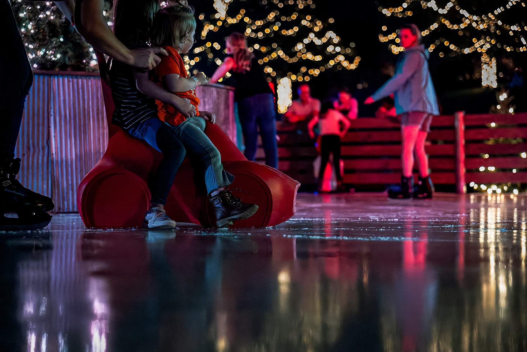 Big Cedar Lodge skating rink