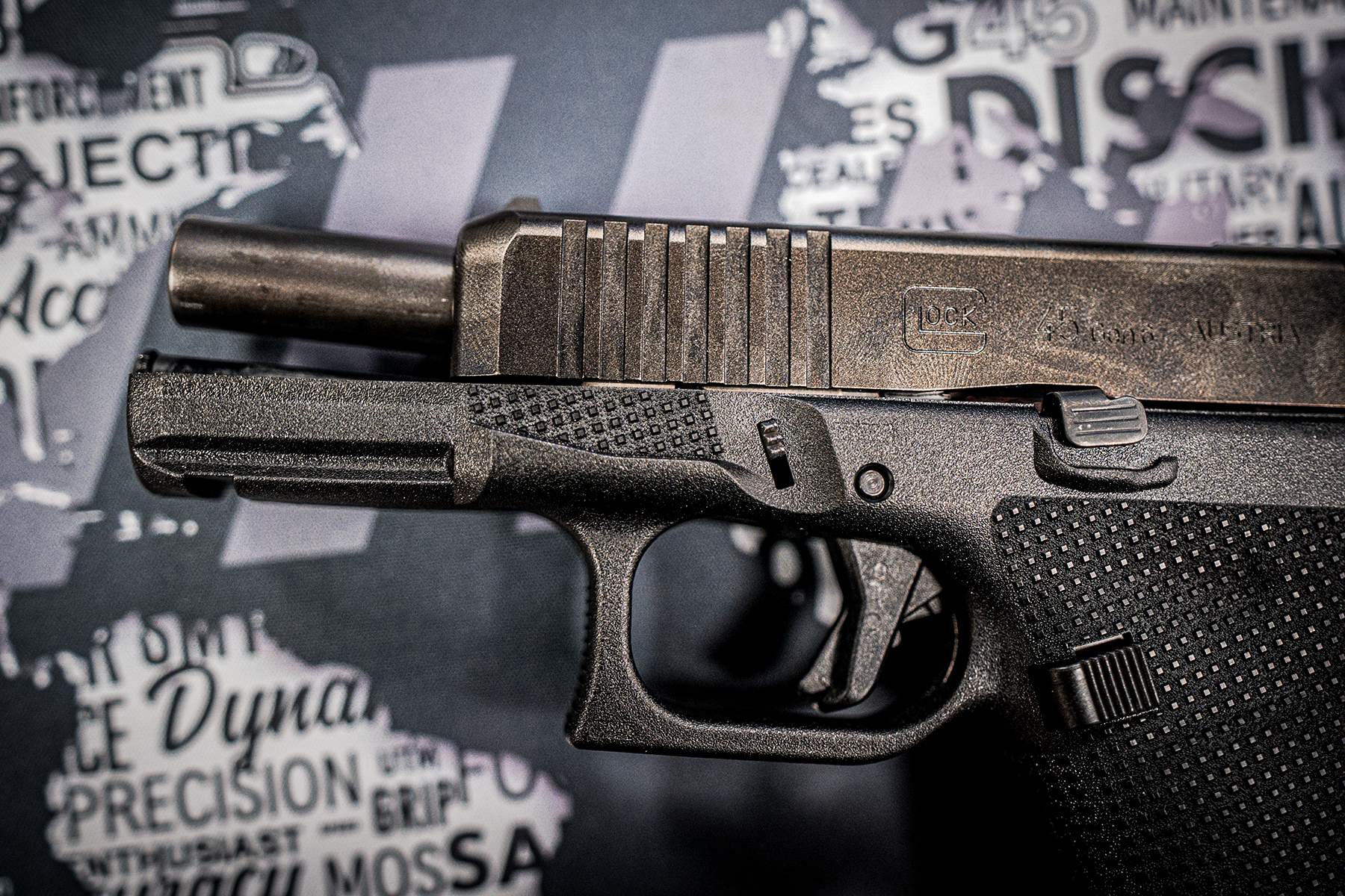 thumb rest built into frame