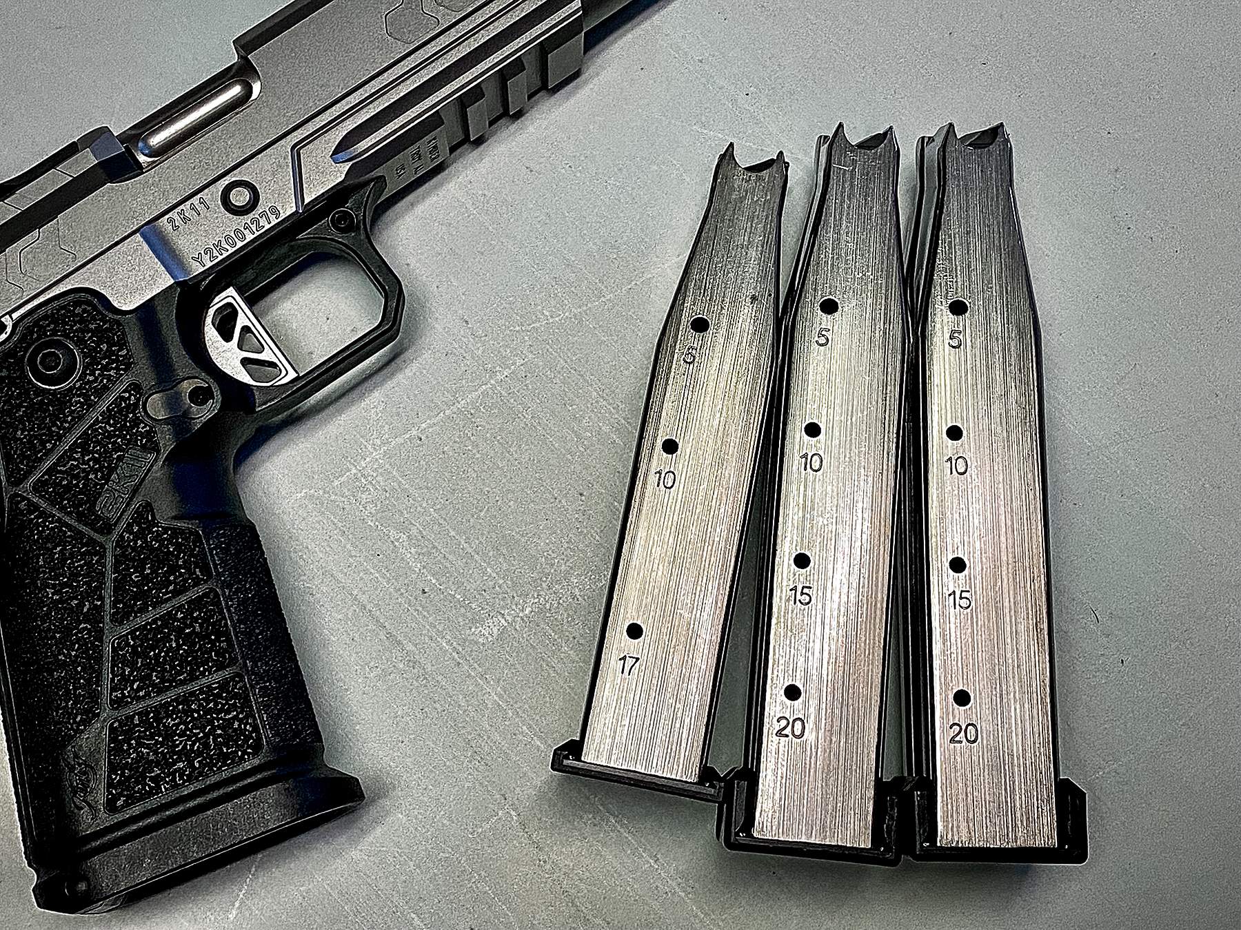 Kimber 2K11 Stainless Comp magazines