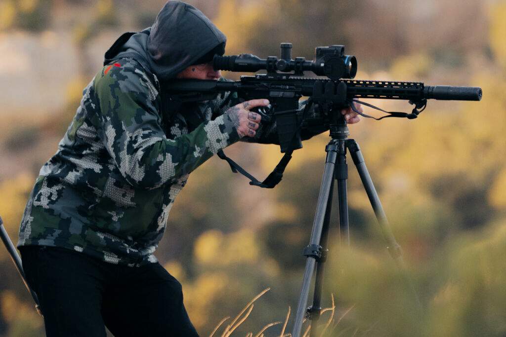 Pulsar Thermion XL60 as used during the filming of Hook & Barrel's Skate Or Die film