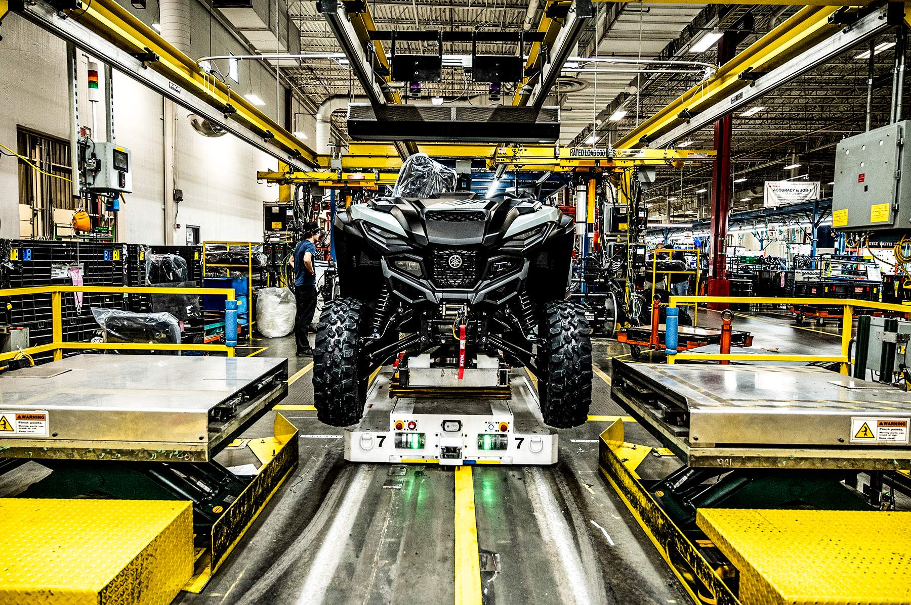 Yamaha assembly line almost finished