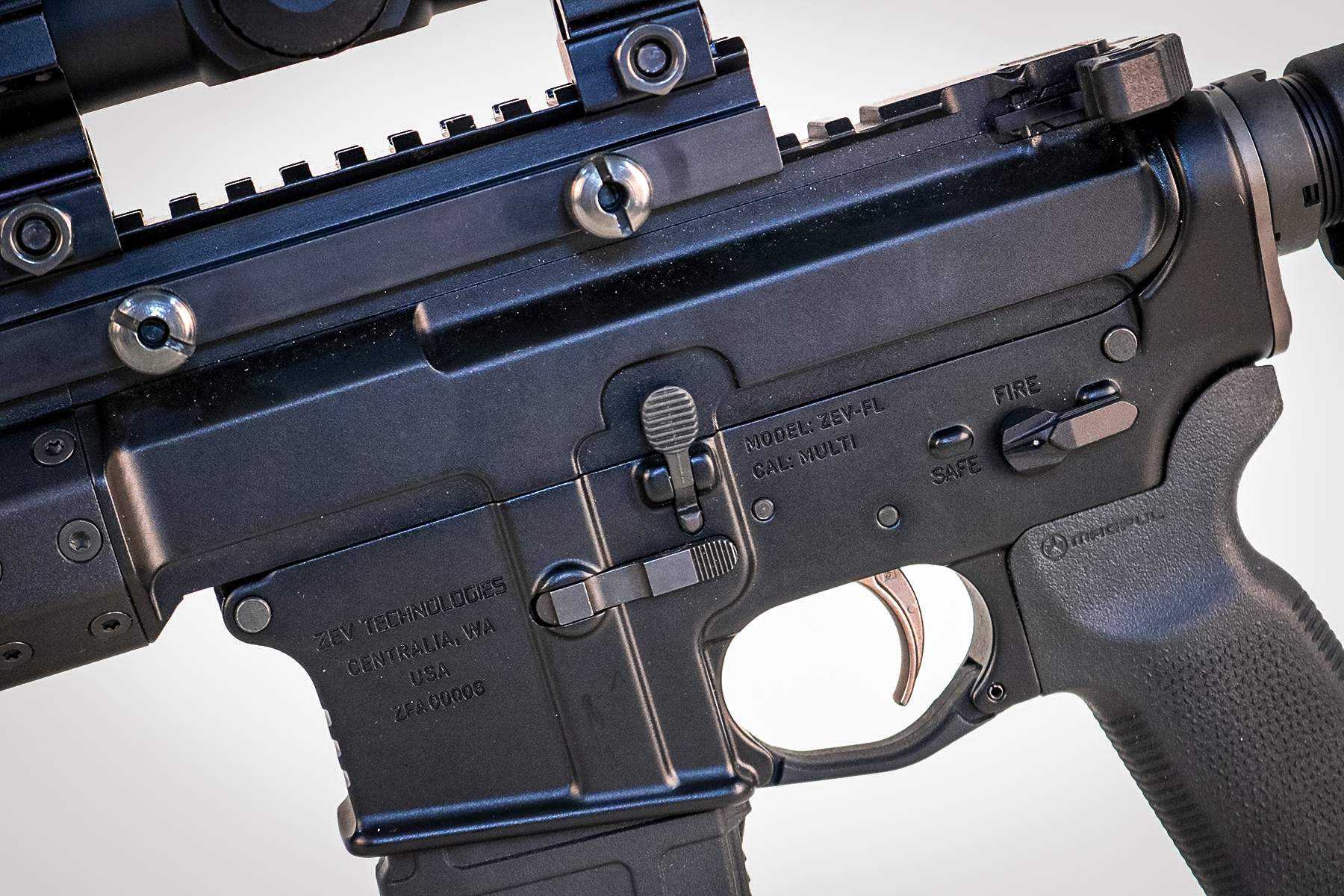 ZEV AR15 Billet Core Elite rifle