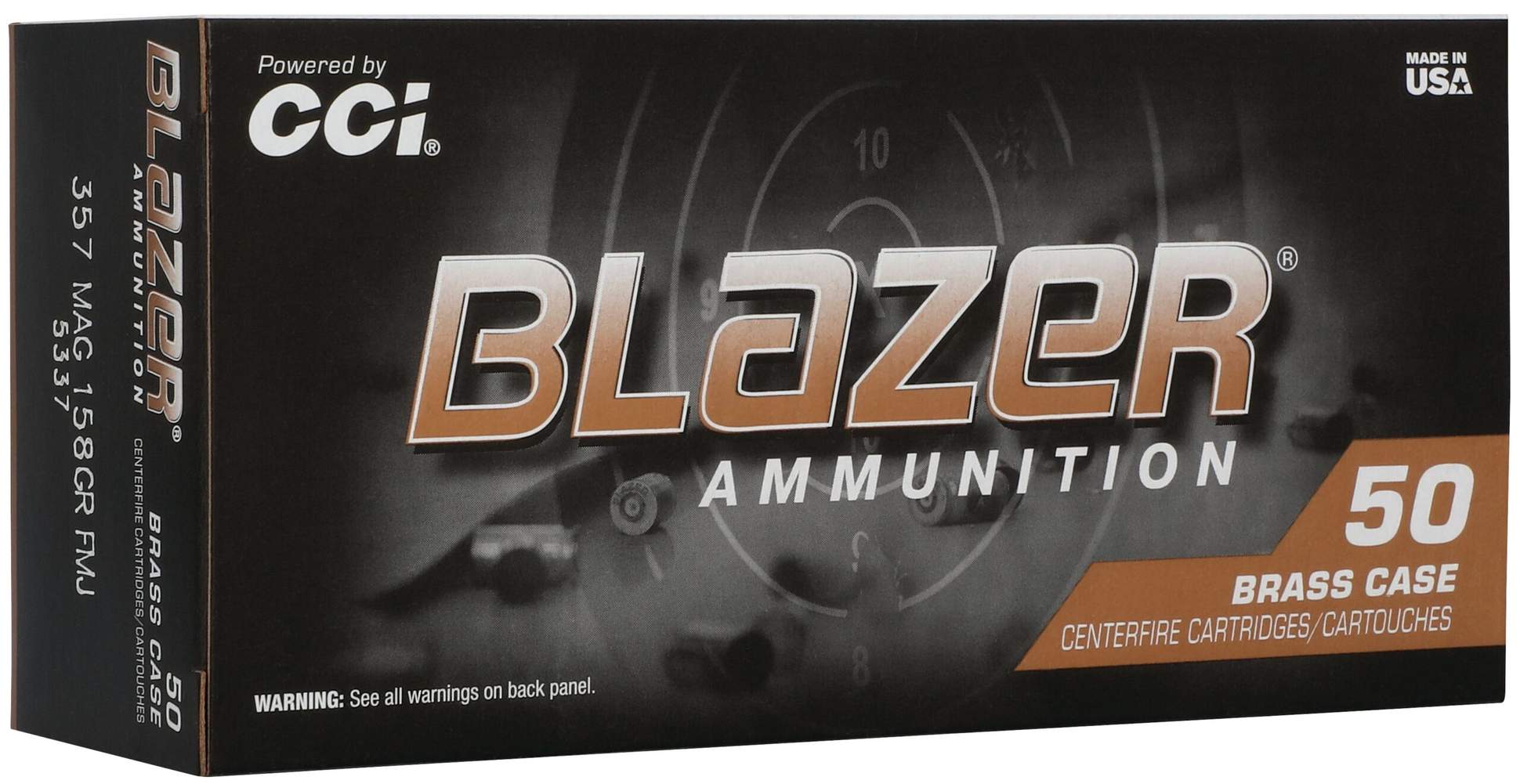 New Blazer Brass FMJ Loads