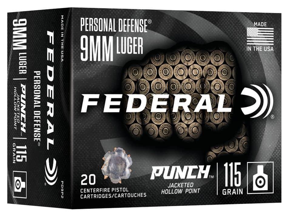 Federal Personal Defense Punch CCW Ammo 