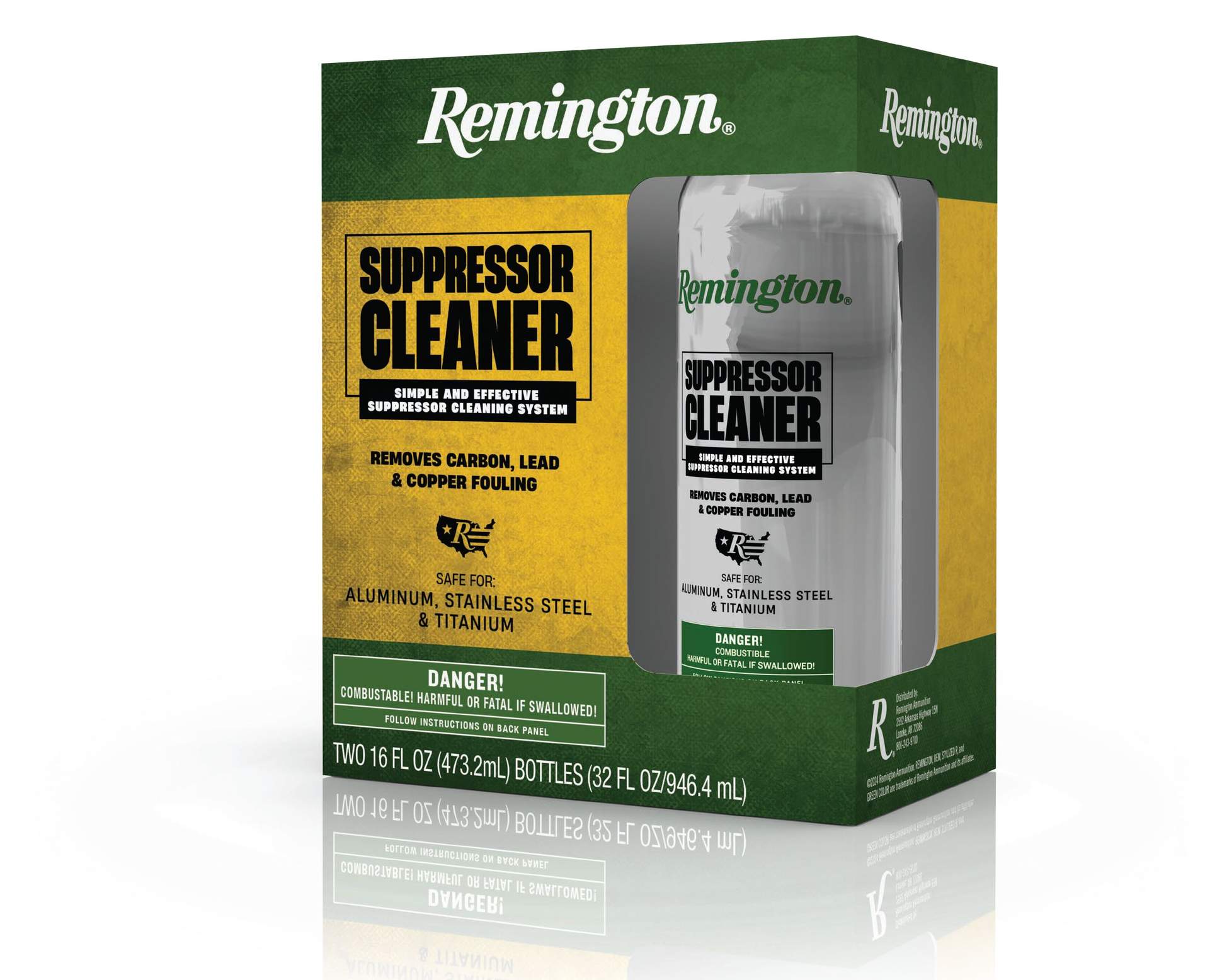 Remington Suppressor Cleaning Kits and Barrel Sweep Sticks 