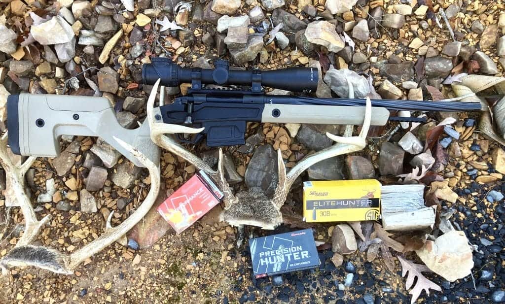 Stag Arms Pursuit Bolt Action rifle with Trijicon Accupoint riflescope
